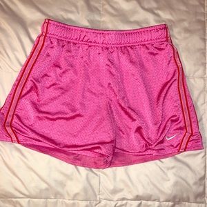 Pink Nike Running Shorts